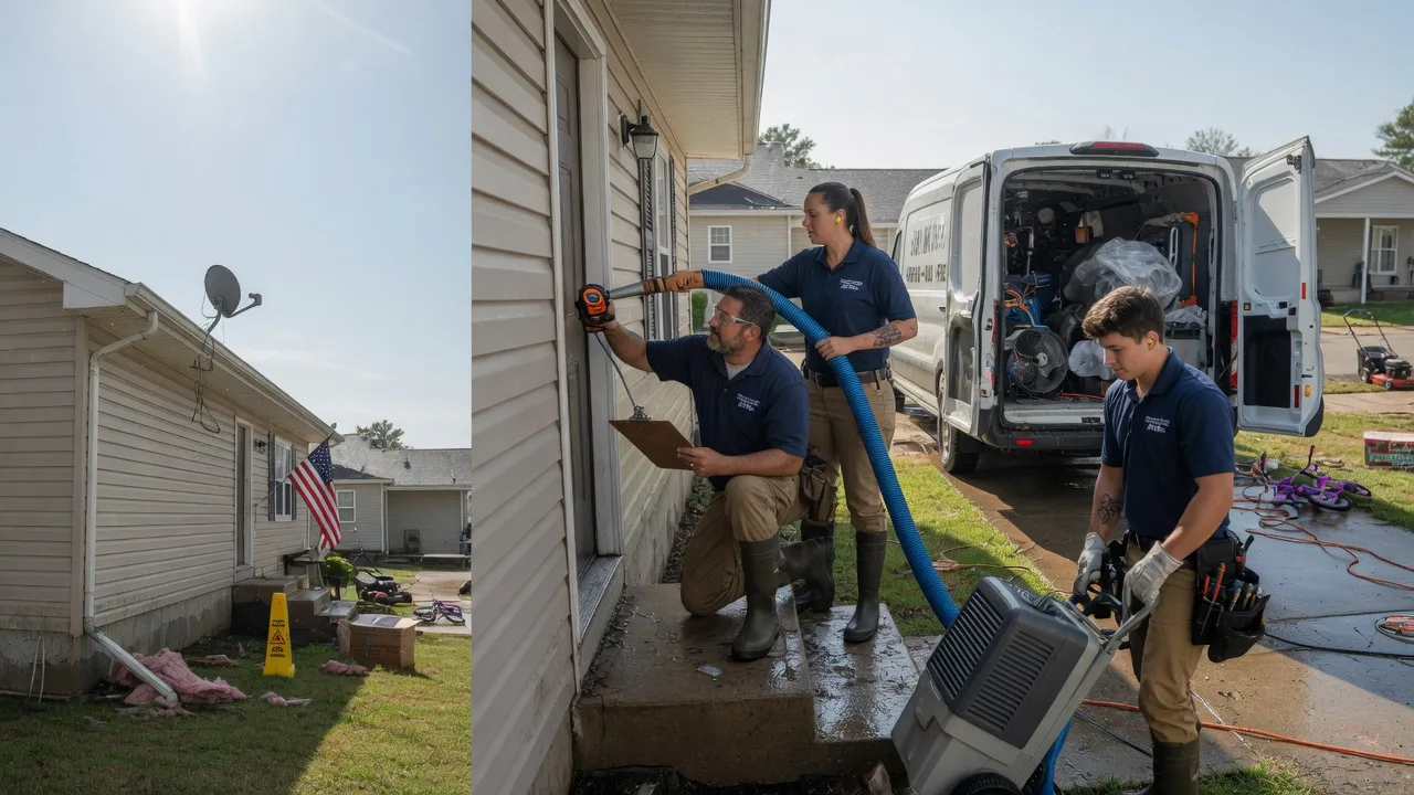 Ceiling Water Damage Restoration in Aragon, NM near me